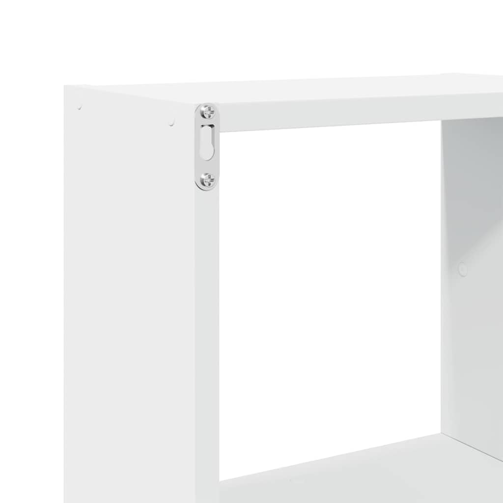 Armario de pared madera de ingeniería blanco 78x18x71 cm