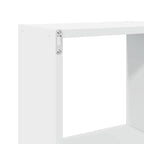 Armario de pared madera de ingeniería blanco 78x18x71 cm