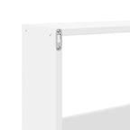 Armario de pared madera de ingeniería blanco 158x18x53 cm