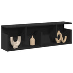 Armario de pared madera de ingeniería marrón roble 80x15x80 cm