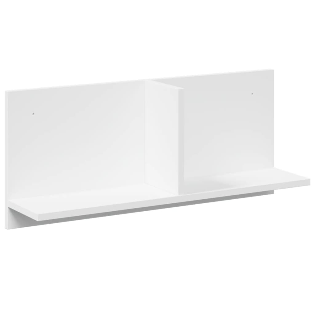 Armario de pared madera de ingeniería blanco 70x16,5x30 cm