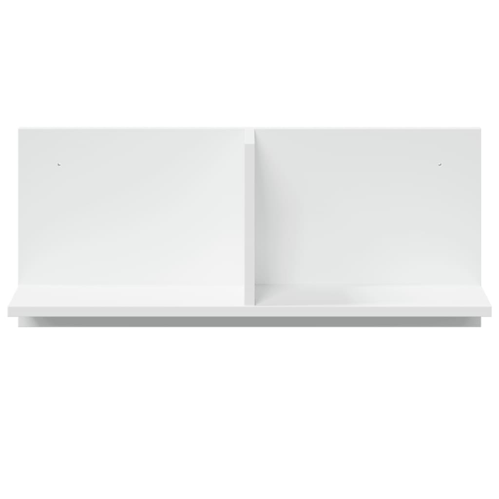 Armario de pared madera de ingeniería blanco 70x16,5x30 cm