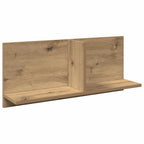 Armario pared madera ingeniería roble artesanal 70x16,5x30 cm