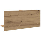 Armario pared madera ingeniería roble artesanal 70x16,5x30 cm