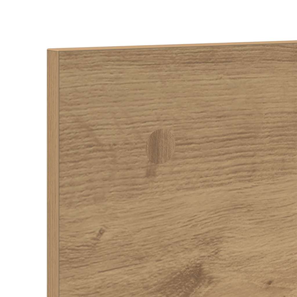 Armario pared madera ingeniería roble artesanal 70x16,5x30 cm