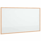 Pizarra magnética con marco de madera de pino macizo 100x55 cm