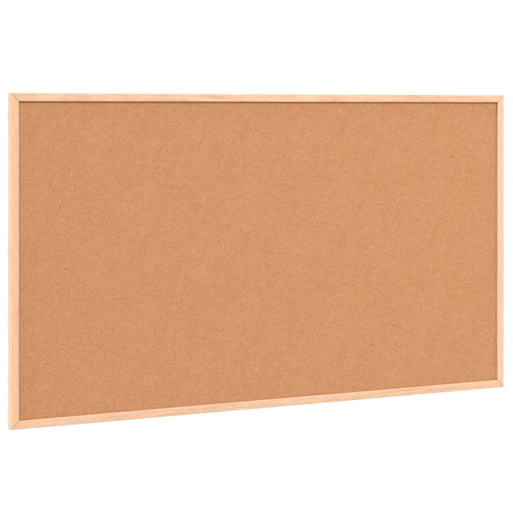 Pizarra magnética con marco de madera de pino macizo 100x55 cm