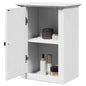 Wall-mounted bathroom cabinet, solid reclaimed wood 38x33x48 cm