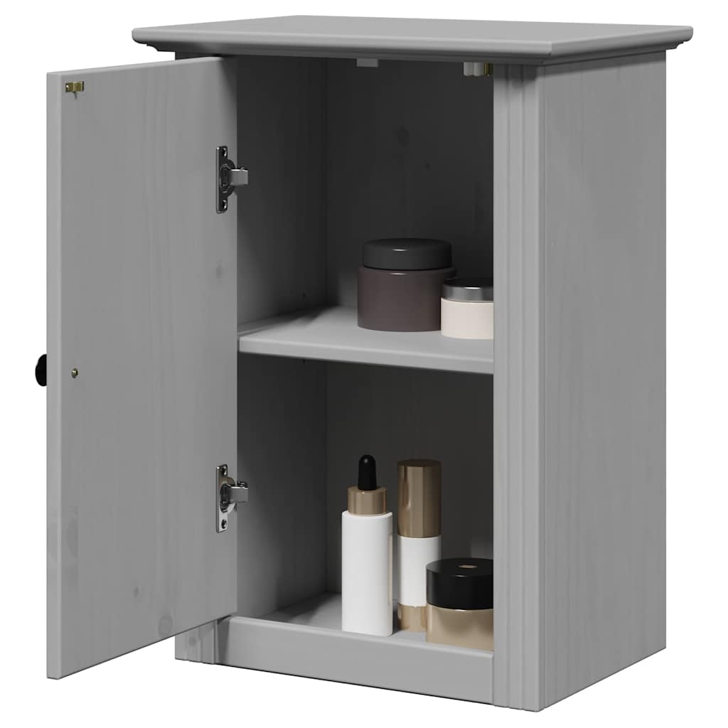 Armario de baño de pared madera maciza reciclada 38x33x48 cm