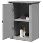 Wall-mounted bathroom cabinet, solid reclaimed wood 38x33x48 cm