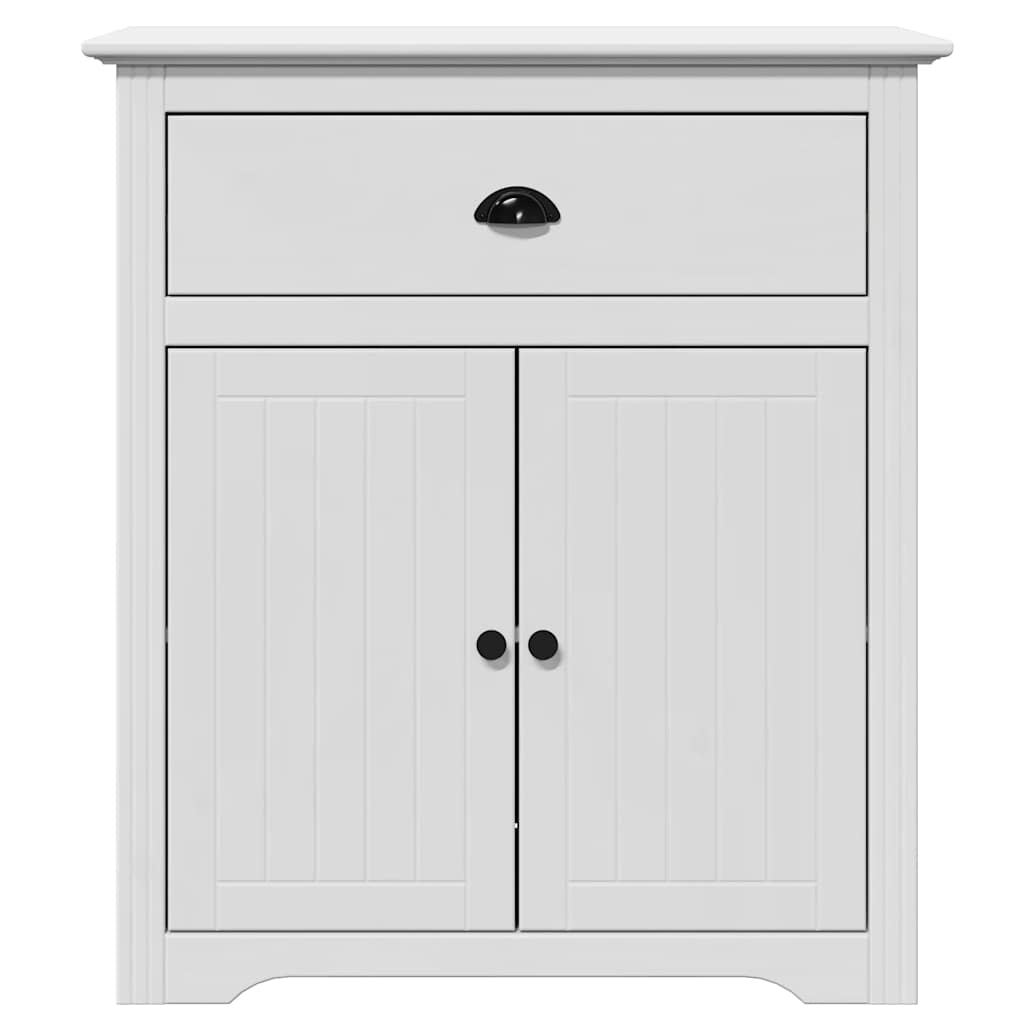 Mueble de entrada BODO blanco 80x35x90 cm