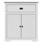 Mueble de entrada BODO blanco 80x35x90 cm
