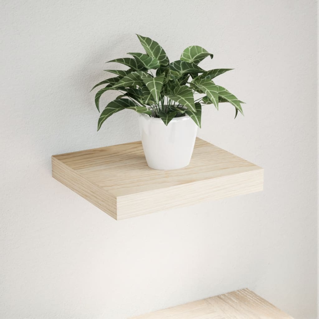 Estante flotante de madera de ingeniería 110x23,5x4 cm