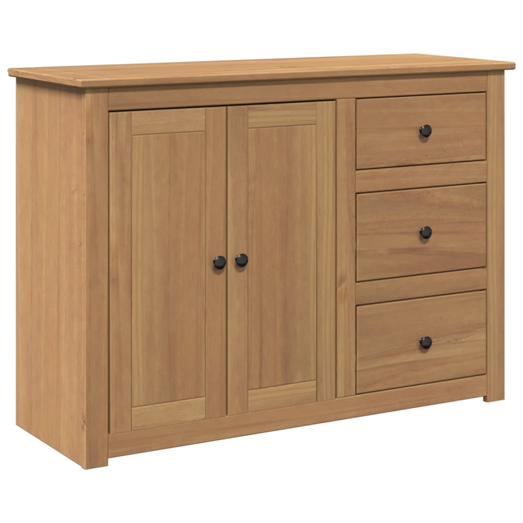Aparador con cajones PANAMA madera maciza pino 112x40x80 cm