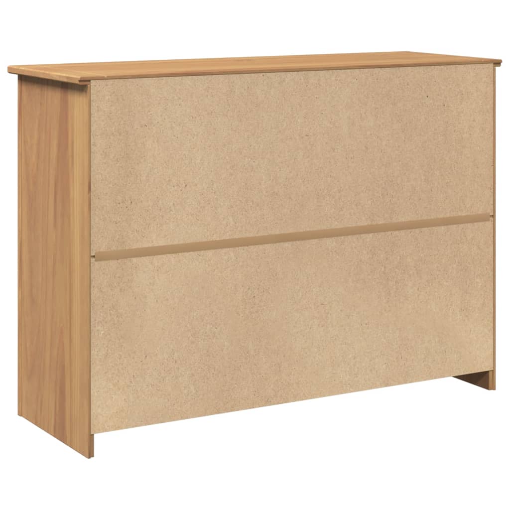 Aparador con cajones PANAMA madera maciza pino 112x40x80 cm