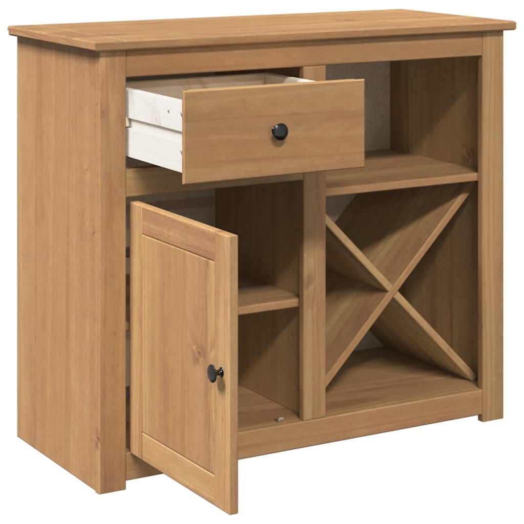 Aparador con cajón PANAMA madera maciza pino 93x40x80 cm