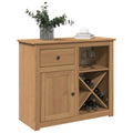Aparador con cajón PANAMA madera maciza pino 93x40x80 cm