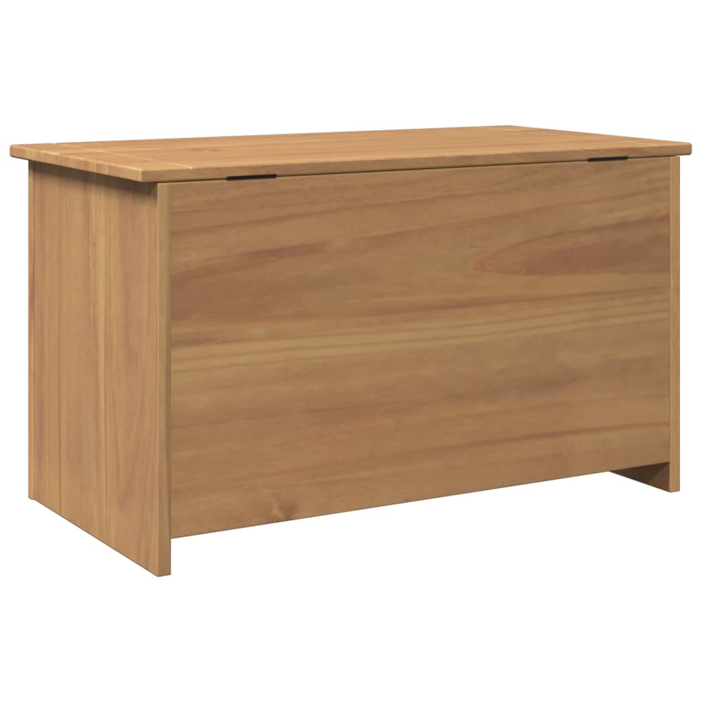 Baúl almacenaje con tapa PANAMA madera maciza pino 79x42x46 cm