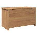 Baúl almacenaje con tapa PANAMA madera maciza pino 79x42x46 cm