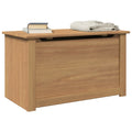 Baúl almacenaje con tapa PANAMA madera maciza pino 79x42x46 cm