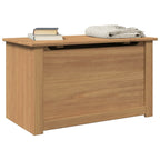 Baúl almacenaje con tapa PANAMA madera maciza pino 79x42x46 cm