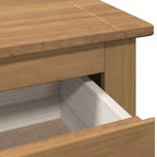 Mueble zapatero PANAMA madera maciza de pino 80x35x105 cm