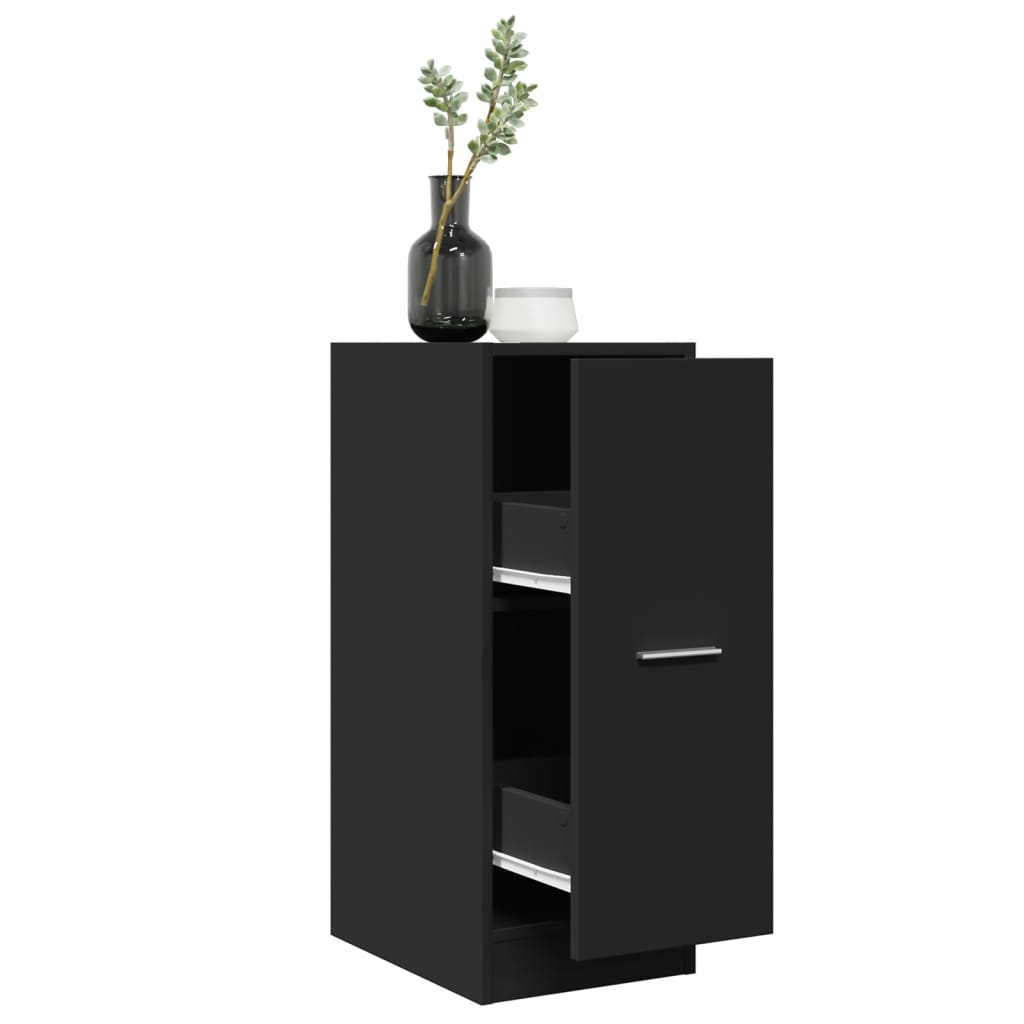 Engineered wood medicine cabinet white 30x41x118 cm