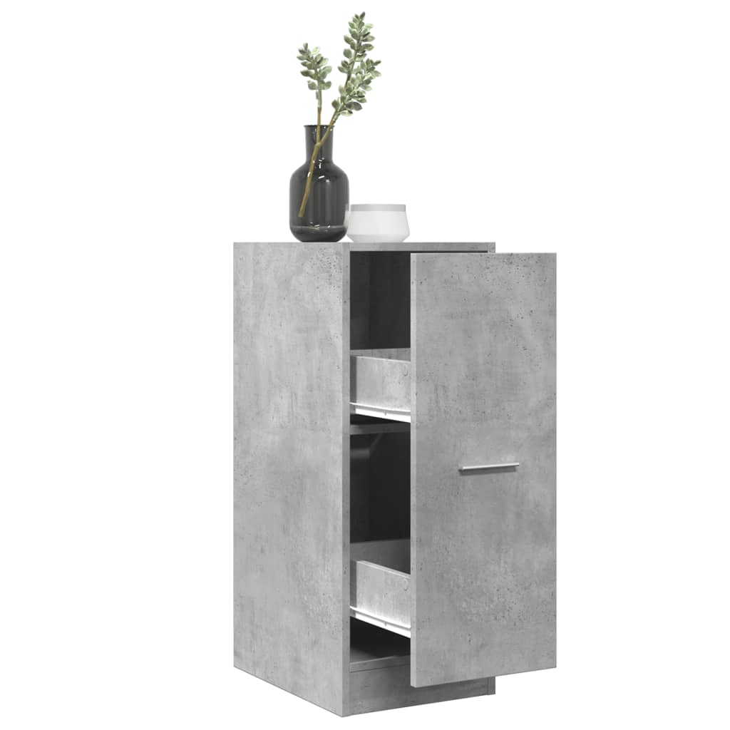 Engineered wood medicine cabinet white 30x41x118 cm