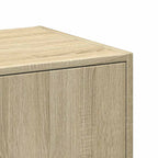 Armario botiquín madera de ingeniería roble Sonoma 30x41x118 cm