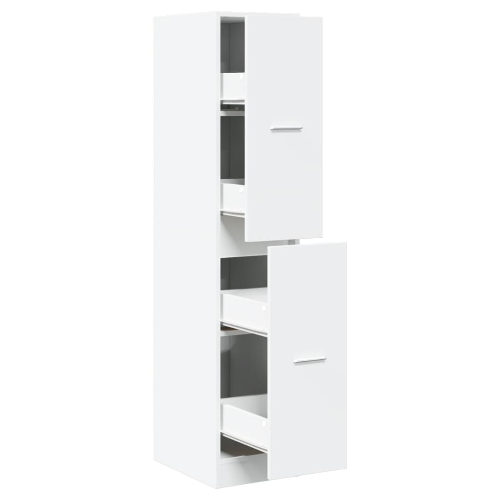 Boticario Blanco 30x41x144,5 cm Madera de Ingeniería