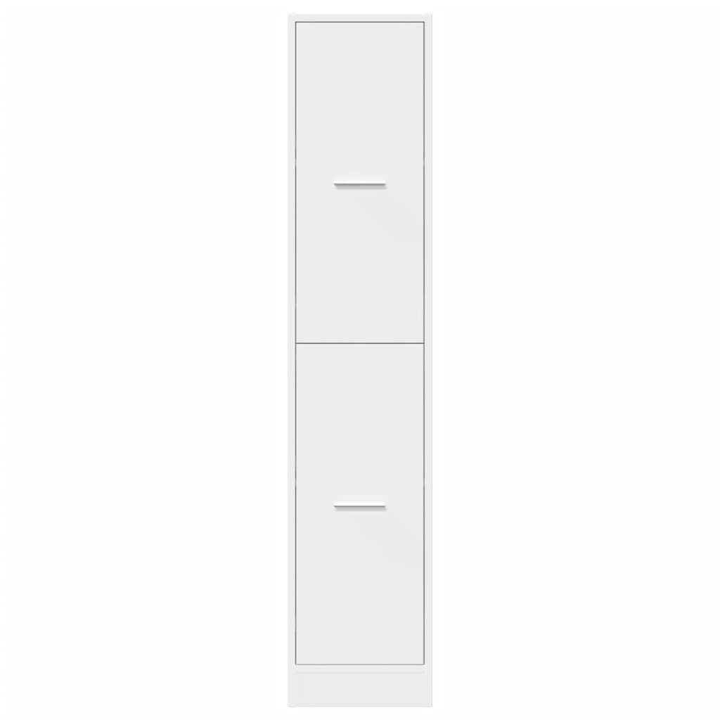 Boticario Blanco 30x41x144,5 cm Madera de Ingeniería