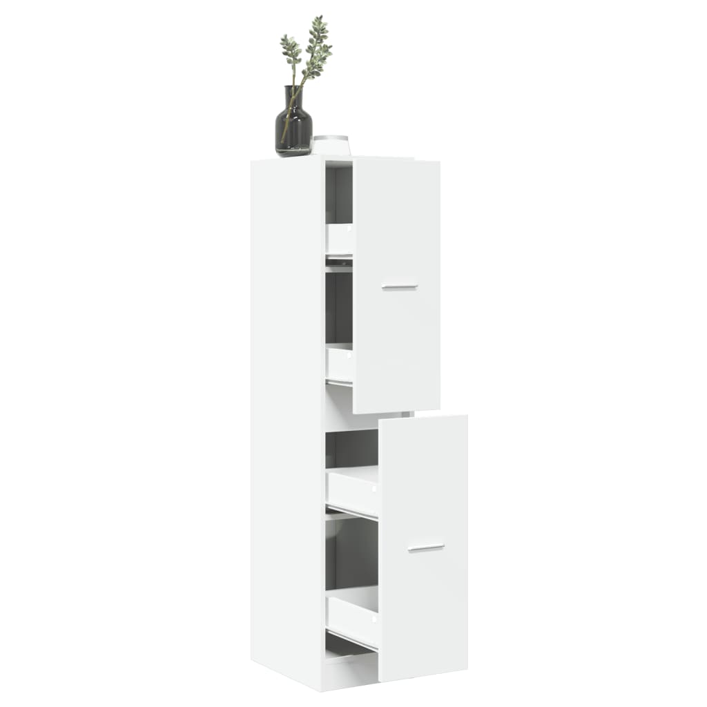 Boticario Blanco 30x41x144,5 cm Madera de Ingeniería