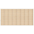 Vitrina de madera para coleccionistas con 80 compartimentos 80x4,5x40,5 cm