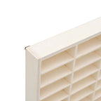 Vitrina de madera para coleccionistas con 56 compartimentos 40x4,5x60 cm