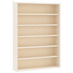 Vitrina de madera para coleccionistas con 6 estantes