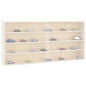 Vitrina de madera para coleccionistas con 56 compartimentos 40x4,5x60 cm