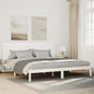 Cama extralarga sin colchón madera maciza 180x210 cm