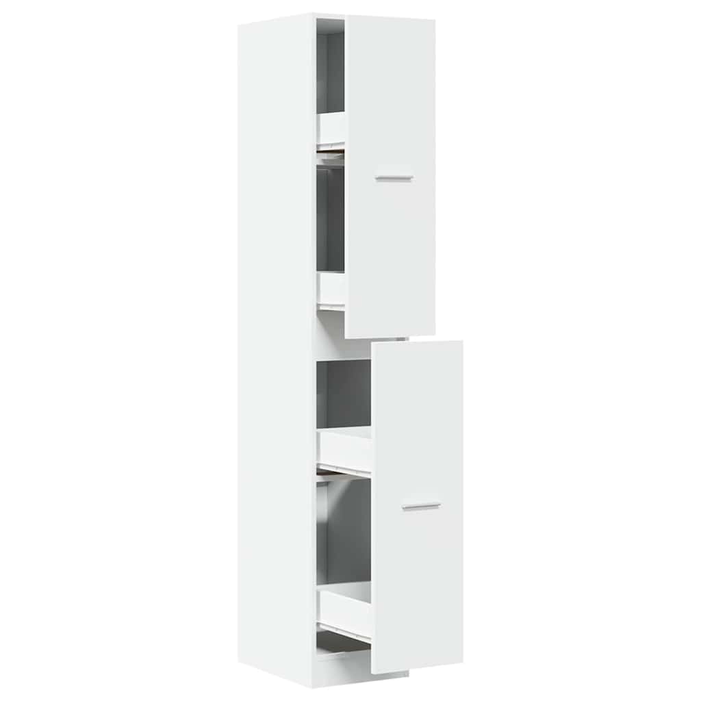 Boticario Blanco 30x41x174,5 cm Madera de Ingeniería