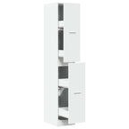 Boticario Blanco 30x41x174,5 cm Madera de Ingeniería