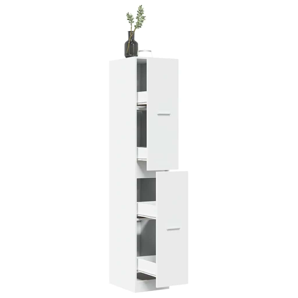 Boticario Blanco 30x41x174,5 cm Madera de Ingeniería
