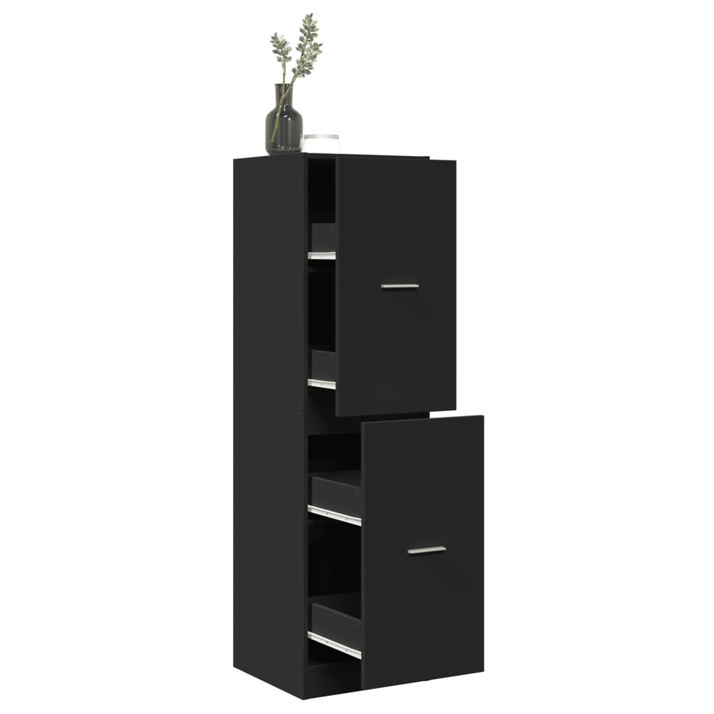 Engineered wood medicine cabinet white 30x41x118 cm