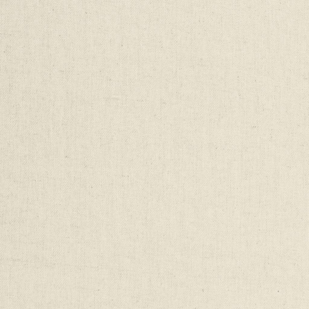 Silla mecedora de lino blanco 74x90x102 cm