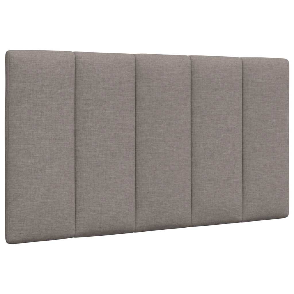 Cabecero de cama acolchado Hanko tela azul 100 cm