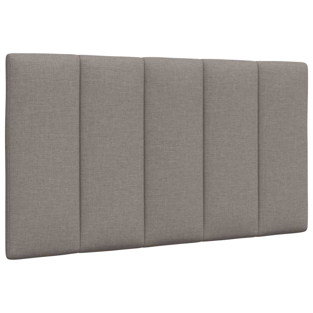 Cabecero de cama acolchado Hanko tela azul 100 cm