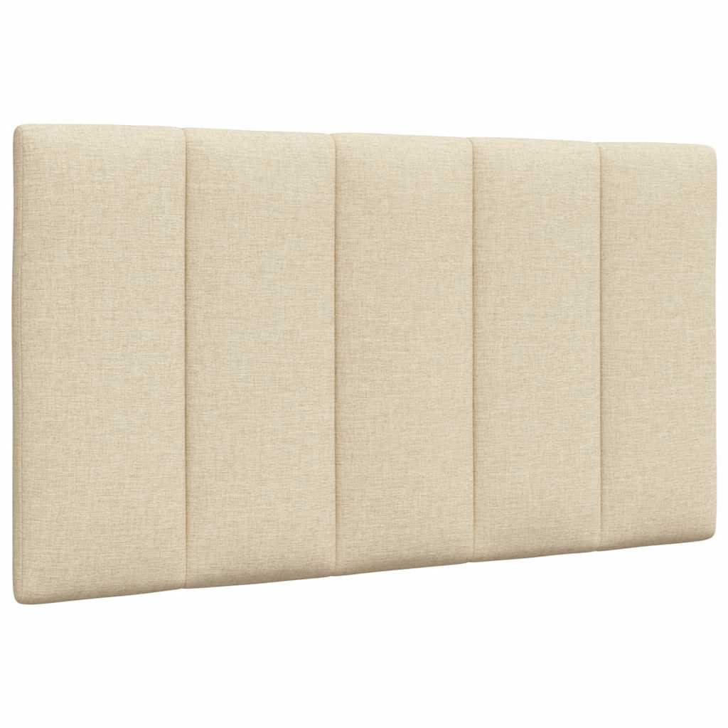 Cabecero de cama acolchado Hanko tela azul 100 cm