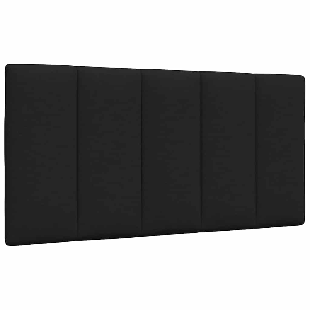 Cabecero de cama acolchado Hanko tela azul 100 cm