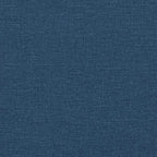 Cabecero de cama acolchado Hanko tela azul 100 cm