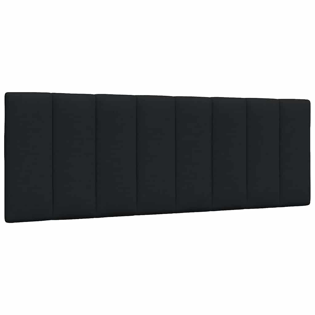 Cabecero de cama acolchado Hanko tela azul 100 cm