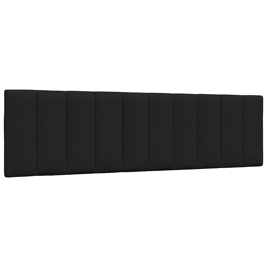 Cabecero de cama acolchado Hanko tela azul 100 cm