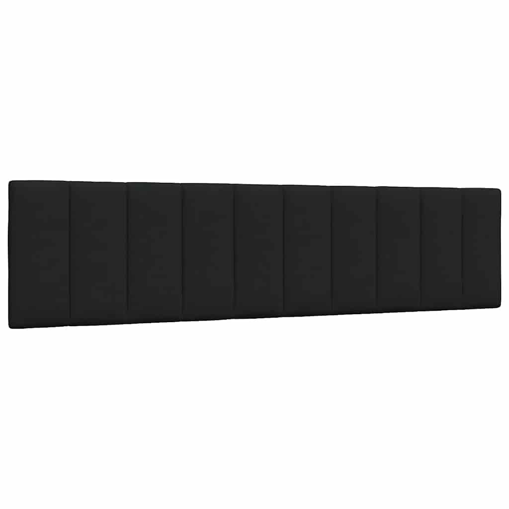 Cabecero de cama acolchado Hanko tela azul 100 cm